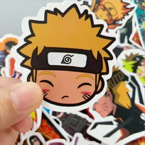 50 Stks/set Japan Anime Naruto Sasuke Cartoon Voor Snowboard Laptop Bagage Koelkast Auto-Styling Vinyl Decal Home Decor Stickers