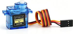 Micro Servo 9g SG90, Motor Servo con Montaje de Brida, Conector y Kit de Herrajes - Product Image 5