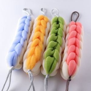 Long Strip Rubbing Bath Towel Back Pull Bath Strip Anti-scatter Bath Flower Bubble Net Mesh <b>Shower</b> Flower Holiday Gift - Product Image 6