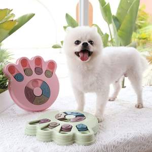 Giocattoli Puzzle per animali domestici mangiatoia lento Dispenser cibo giocattolo divertente interattivo per il cane migliorare IQ ciotola antiscivolo cane gioco di addestramento <span class=keywords><strong>Pet</strong></span> forniture - Product Image 1