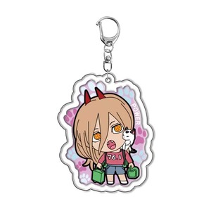 5000 Estilos, Llaveros de Anime de 5cm, Serie <span class=keywords><strong>Chainsaw</strong></span> <span class=keywords><strong>Man</strong></span>, Llavero de Plástico Acrílico de Doble Cara - Product Image 6