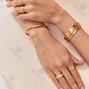 Lincy Özel Toplu Yeni Gelen Paslanmaz Çelik Uygun Fiyatlı Yıldız Tasarımlı Bilezik - Product Image 5