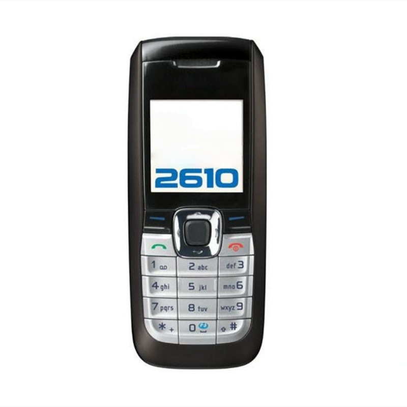 Nok 2610 Basic Feature <strong>Phone</strong> 2G GSM Dual Band Unlocked 1.6 Inch CSTN Screen 820mAh Battery FM Radio <strong>Java</strong> GPRS Slim <strong>Mobile</strong>