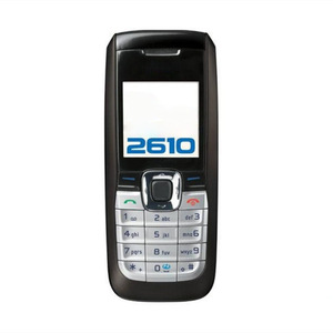 Teléfono <span class=keywords><strong>Móvil</strong></span> Básico Nok 2610, 2G GSM, Doble Banda, Desbloqueado, Pantalla CSTN de 1.6 Pulgadas, Batería de 820 mAh, Radio FM, Java, GPRS, Diseño Delgado - Product Image 1