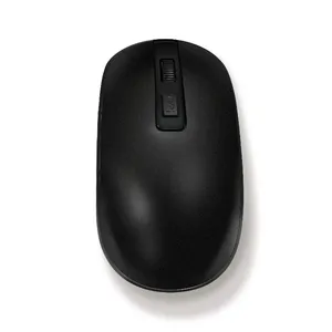 2.4GHz वायरलेस माउस कार्यालय माउस मूक चूहे Ergonomic डिजाइन के साथ 3 के लिए समायोज्य डीपीआई कंप्यूटर पीसी लैपटॉप काले