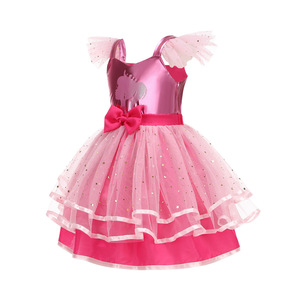 TV & Movie Costumes Rose Plaid Halloween Robe Déguisement Rétro Années 70 Années 80 Cowgirl Hippie <span class=keywords><strong>Disco</strong></span> Costume Margot Robbie Rose Costume - Product Image 4
