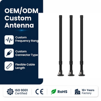 Antenne extérieure 5G LTE 600-6000 MHz N-Femelle 10dBi à gain élevé, ultra large bande, omnidirectionnelle en fibre de verre, prise en charge OEM personnalisée