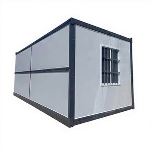 Casa Contenedor Modular Plegable Prefabricada de Alta Calidad y Bajo Costo con Panel Sándwich de Acero para Uso como Apartamento, Fácil de Transportar - Product Image 1