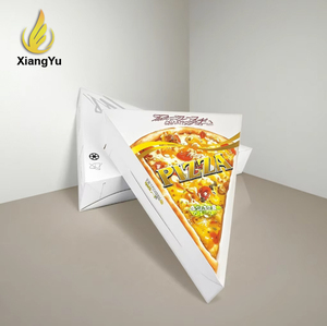 Tùy chỉnh bánh pizza Slice hộp crepes Waffle <span class=keywords><strong>N</strong></span>ó<span class=keywords><strong>n</strong></span> bao bì hộp giấy bánh pizza để đi đóng gói tam giác hộp bánh pizza - Product Image 1