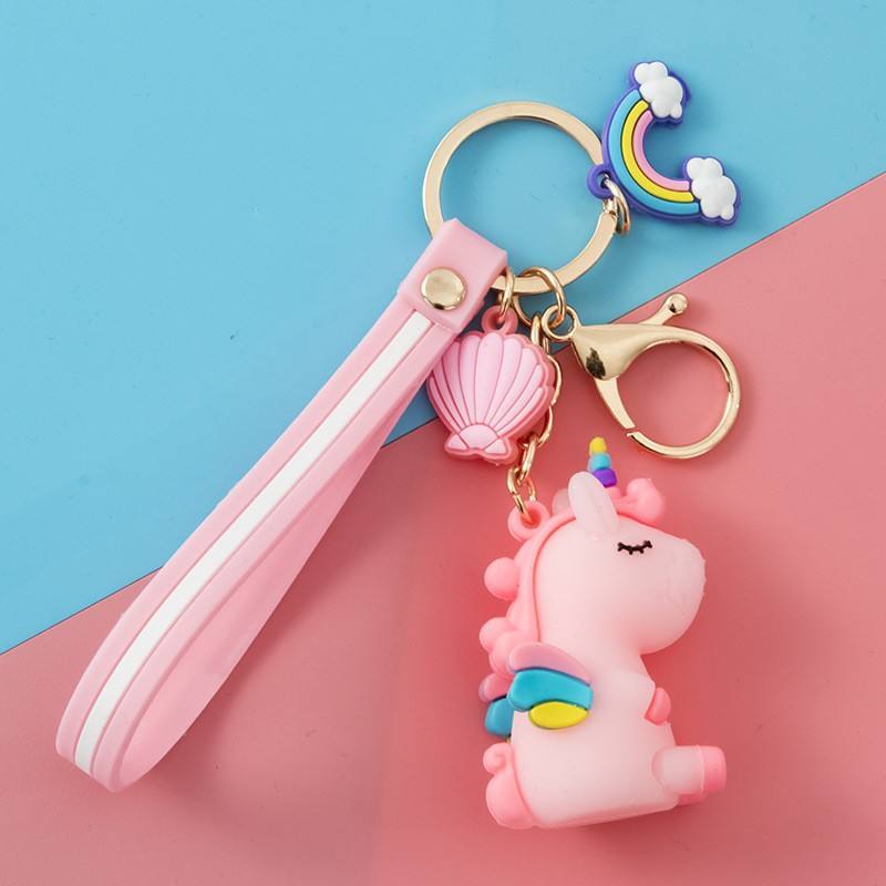 ยูนิคอร์นปีกสามมิติสีชมพู