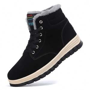 Nouvelles Bottes de Neige Antidérapantes et Chaudes 2022 pour Hommes Âgés – Chaussures de Randonnée et de Marche – Vente en Gros - Product Image 1