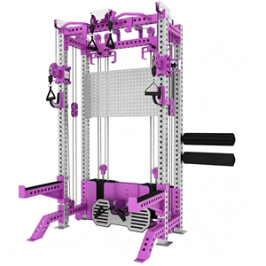 <strong>Multi</strong> Size Cable Crossover Trainer with Adjustable Pulleys-Full Body Strength Training Station for Compact Home Commercial <strong>Gyms</strong> - Product Image 6