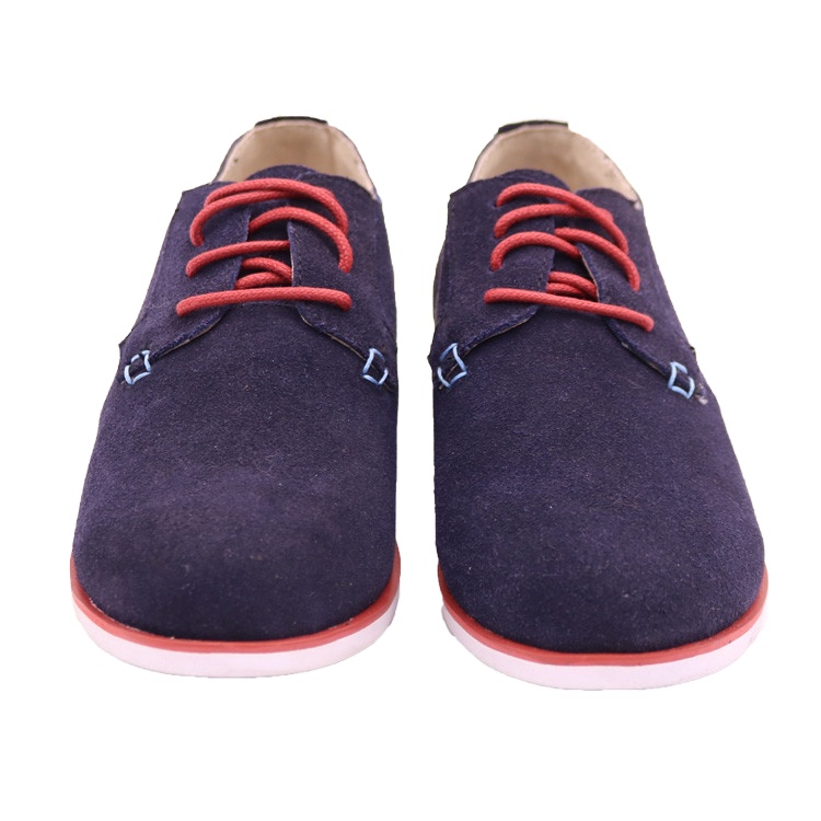 AN-CF-107 бесплатные образцы, дизайнерская Нескользящая зимняя кожаная обувь на шнуровке с резиновой подошвой для мужчин, обувь из искусственной кожи