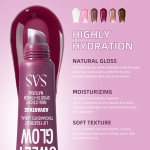 Gloss à lèvres ultra-doux, hydratant et éclatant, longue tenue, effet repulpant, marque privée, produit très demandé - Product Image 4