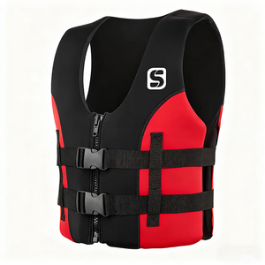 سترة نجاة للسباحة والغوص من النيوبرين SBR معتمدة من CE بشعار مخصص من DIVESTAR، موديل LF006 للمغامرات المائية الشديدة - Product Image 3