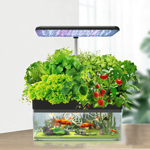 Sistema de Cultivo Hidropónico Interior Moderno DaringFish con Luz LED de Cultivo, Pecera Electrónica Inteligente con Control Táctil para Cultivo de Peces - Product Image 3