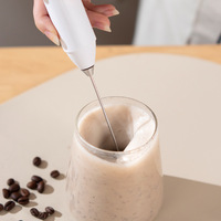 Batidora de Leche Recargable, Espumador de Leche Eléctrico, Mini Batidora Planetaria Portátil, Venta Caliente, Suministro de Fábrica