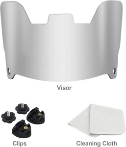 Visière <span class=keywords><strong>de</strong></span> <span class=keywords><strong>football</strong></span> <span class=keywords><strong>américain</strong></span> miniature transparente ou teintée pour <span class=keywords><strong>casque</strong></span> <span class=keywords><strong>de</strong></span> <span class=keywords><strong>football</strong></span> <span class=keywords><strong>américain</strong></span> miniature - Product Image 3