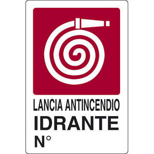 <b>Fire</b> Hydrant Warning Sign 20x30cm <b>LED</b> Illuminated Safety Sign - Product Image 1