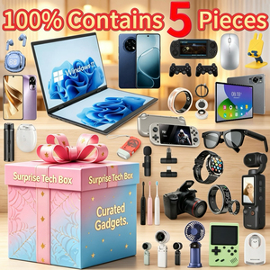 Caja Sorpresa con 5 Artículos Increíbles de Alta Tecnología, Incluye Tablet, Auriculares Inalámbricos, Cable de Carga - Product Image 1