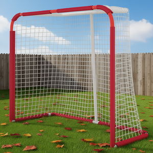 Portería de fútbol para jardín, estructura de acero, malla de PE, equipo de entrenamiento de fácil montaje para niños, para todas las estaciones - Product Image 2