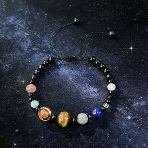 Bracelet en pierre naturelle avec perles de verre colorées – Équilibre vie-travail – Choix des influenceurs – Article pour grossistes – Support après-vente - Product Image 3