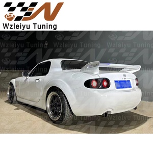 Kit carrosserie complet style OEM en fibre de carbone et fibre de verre pour <span class=keywords><strong>Mazda</strong></span> <span class=keywords><strong>Miata</strong></span> MX5 NC1, comprenant pare-chocs, ailes, jupes latérales, toit rigide et spoiler de coffre - Product Image 6