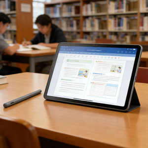 Tableta con Pantalla Táctil de 12.2 Pulgadas con Lápiz Óptico para Exámenes <span class=keywords><strong>en</strong></span> Línea, Escritura, Aprendizaje Diario, Toma de Notas, Trabajo Remoto y Educación <span class=keywords><strong>en</strong></span> Línea - Product Image 2