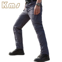 Pantalons tactiques KMS OEM en gros, nylon résistant aux déchirures, entraînement, camouflage, activités de plein air, pantalons cargo tactiques pour hommes