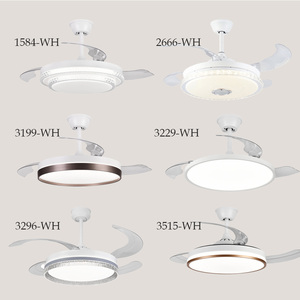 Ventiladores <span class=keywords><strong>de</strong></span> <span class=keywords><strong>Techo</strong></span> Retráctiles <span class=keywords><strong>de</strong></span> 42/48 Pulgadas <span class=keywords><strong>de</strong></span> Fábrica OEM, Ventiladores <span class=keywords><strong>de</strong></span> <span class=keywords><strong>Techo</strong></span> Invisibles <span class=keywords><strong>con</strong></span> <span class=keywords><strong>Luz</strong></span> LED, Control Remoto, Ventilateur Avec Lumire - Product Image 1