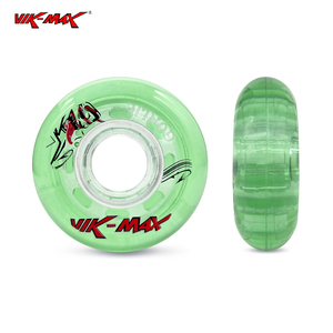 ล้อรถแข่งฮอกกี้แบบอินไลน์76A ผู้รักษาประตูสีเขียว VIK-MAX - Product Image 2