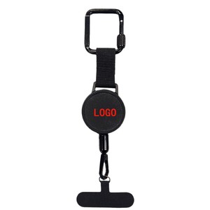 Sangle anti-perte pour téléphone portable, accessoire de téléphone, cordon en acier extensible pour une résistance à la traction accrue, facile à tirer. - Product Image 1