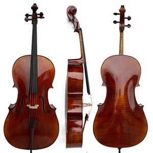 <span class=keywords><strong>Instrumentos</strong></span> Musicales al por Mayor, Violonchelo 4/4 Hecho a Mano con Arce Flameado, Modelo Master - Product Image 5