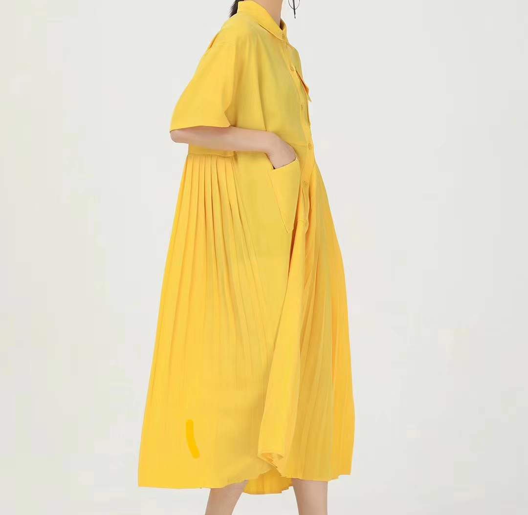 2022 Новое поступление четверти рукав Сладкий средней длины юбка Свободного Покроя Длинные Элегантные ночные рубашки для женщин