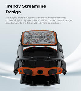 Eraysun-Montre intelligente avec carte SIM Hombre 4G, Rogbid, modèle X, 4 Go + 128 Go, <span class=keywords><strong>Android</strong></span>, étanche IP68, 1050mAh13MP, caméra avec GPS - Product Image 4