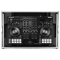 Flight case robuste en aluminium résistant à l'eau pour contrôleur DJ avec étagère coulissante, boîte de rangement personnalisable OEM/ODM pour équipement DJ