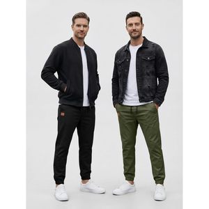 Mens Casual Joggers Pants Cotton Drawstring Twill Hiking Outdoor Breathable Sweatpants - Product Image 5