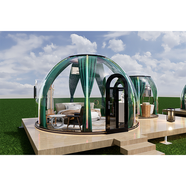 Outdoor New Design Polycarbonate Transparent Star Bubble House 360 Degrees Pc Hotel Dome Tent