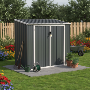 EST15586-H140 <span class=keywords><strong>Abri</strong></span> de rangement en métal <span class=keywords><strong>pour</strong></span> <span class=keywords><strong>extérieur</strong></span>, jardin, piscine, patio, <span class=keywords><strong>abri</strong></span> à outils, bac à déchets, <span class=keywords><strong>abri</strong></span> de jardin, <span class=keywords><strong>abri</strong></span> de rangement <span class=keywords><strong>pour</strong></span> piscine, <span class=keywords><strong>abri</strong></span> de rangement <span class=keywords><strong>pour</strong></span> patio, direct usine - Product Image 4