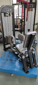 Commerciële stalen fitnessapparatuur 3D binnen- en buitenwaartse abductietrainer staande hellende heup- en beenstootmachine - Product Image 4