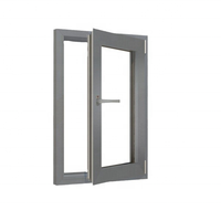 Fenêtre coulissante en PVC anti-déformation RC4 pour salle de classe scolaire, longue durée de vie