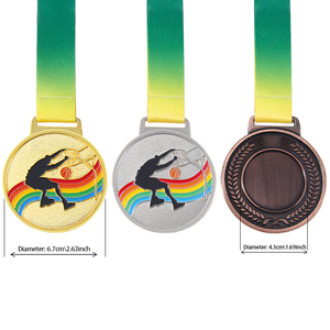 Medallas Deportivas Clásicas JZ 2026 Personalizadas de Aleación de Zinc para Natación, Kickboxing, Lucha Libre, Fútbol, Pickleball, Baloncesto - Product Image 5