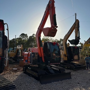 Mini-excavatrice hydraulique sur chenilles d'occasion Hitachi ZX70 ZX75 ZX120 ZX200, idéale pour la construction, modèle Hitachi ZX70-5A - Product Image 4