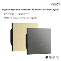 Interrupteur mural haute tension Modbus RS485, sans connexion sans fil, signal stable filaire pour bureau, hôtel, chambre d'hôtes, contrôle centralisé