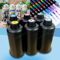 Artiprint Low Odor AB Film Dédié Neutre UV Durcissement Encre pour UV Crystal Label XP600 I3200 Series Roll-to-Roll Imprimante Nouveau DX7