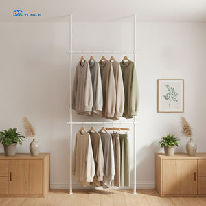 Armario Portátil Moderno Plegable y Ligero YIJIALE con Barra <span class=keywords><strong>para</strong></span> Colgar <span class=keywords><strong>Ropa</strong></span> <span class=keywords><strong>para</strong></span> Sala de Estar - Product Image 1