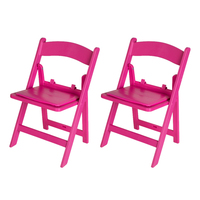 Chaise de pique-nique pliable pour enfants en résine plastique imperméable moderne, mobilier de jardin portable pour hôtel, utilisation en terrasse extérieure en été