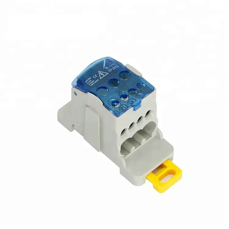 Nieuwe Collectie Factory Hoge Kwaliteit Blok Connector Ukk 150A Rail Mounted Junction Box Terminal