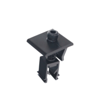 Pince de fixation PV réglable en Z pour installation facile, intégration de pince intermédiaire et de pince d'extrémité, pour usage domestique et commercial