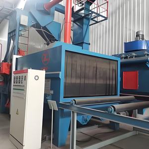 Q69 Nueva máquina de gran calibre para granallado por alimentación continua, equipo de procesamiento continuo de metales con motor para eliminación de óxido de superficies - Product Image 4